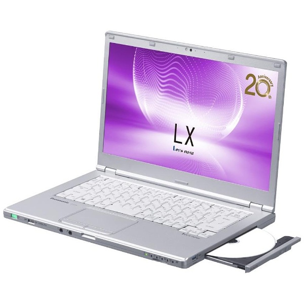 14.0型ノートPC Let’s note LXシリーズ［Office付き・Win 10 Pro・Core i7・SSD 256GB・メモリ 8GB］（シルバー）CF-LX5XD9QR　（2016年6月モデル）