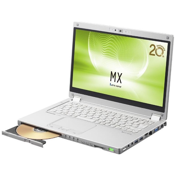 12.5型ノートPC Let’s note MXシリーズ［Office付き・Win 10 Home・Core i5・SSD 128GB・メモリ 8GB］（シルバー）CF-MX5WDGPR　（2016年6月モデル）