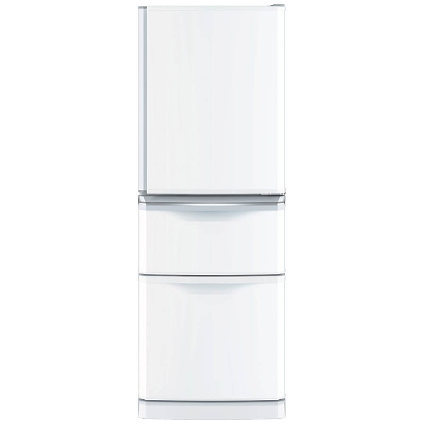 3ドア冷蔵庫 （335L）　MR-C34A-W パールホワイト 「Cシリーズ」