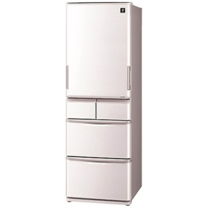 5ドア冷蔵庫 （412L）　SJ-PW41C-C ベージュ系