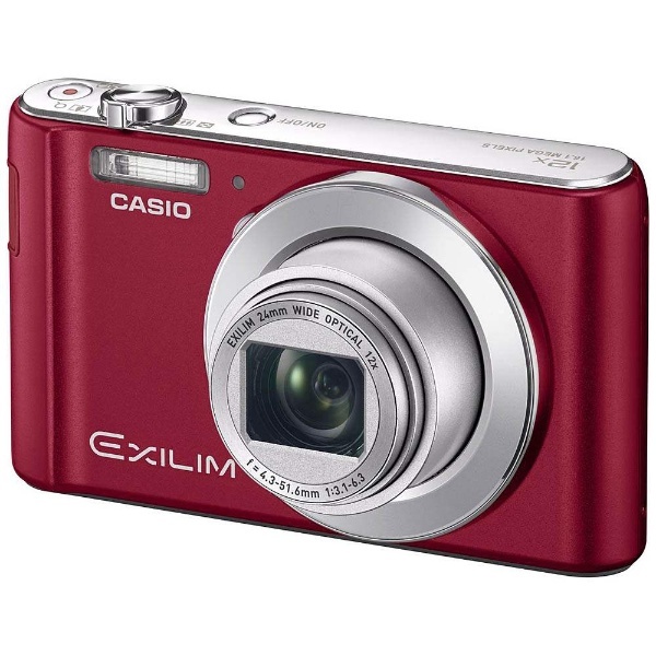 コンパクトデジタルカメラ　EXILIM（エクシリム） EX-ZS240（レッド）