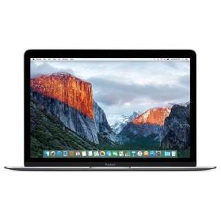 MacBook 12C` Retina Displayf[Core m3(1.2GHzfARA/8GB/SSD 256GB) Xy[XOC MNYF2J/A