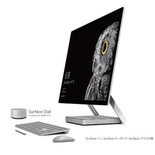 Surface Studio 28型デスクトップPC［Office付き・Win10 Pro・Core i5・SSD 64GB＋HDD 1TB・メモリ 8GB］　42L-00013　（2017年6月モデル・シルバー）