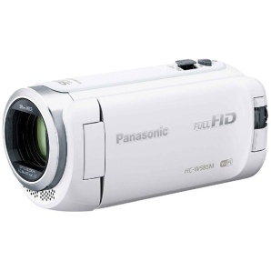 SD対応 64GBメモリー内蔵フルハイビジョンビデオカメラ（ホワイト）　HC-W585M-W