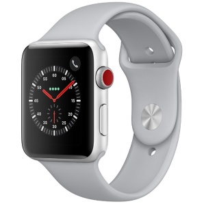 Apple Watch Series 3iGPS + Cellularfj 42mm Vo[A~jEP[XƃtHbOX|[coh@MQKM2J/A