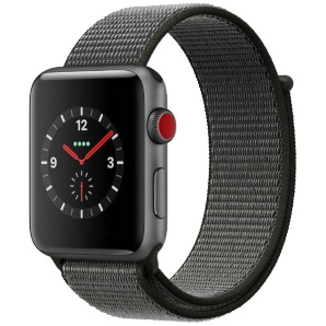 Apple Watch Series 3iGPS + Cellularfj 42mm Xy[XOCA~jEP[Xƃ_[NI[uX|[c[v@MQKR2J/A