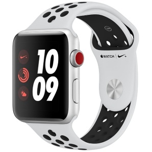 Apple Watch Nike+iGPS + Cellularfj 42mm Vo[A~jEP[XƃsAv`i/ubNNikeX|[coh@MQME2J/A