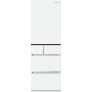 5ドア冷蔵庫 （406L）　NR-E413PV-W スノーホワイト 「PVタイプ」