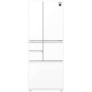 6ドア冷蔵庫 （474L）　SJ-GT47D-W ピュアホワイト 「GTシリーズ」