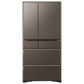 6ドア冷蔵庫 （735L）　R-WX74J-XH グレイッシュブラウン 「WXシリーズ」