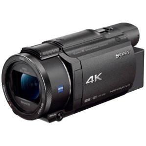 メモリースティック/SD対応 64GBメモリー内蔵 4Kビデオカメラ（ブラック）　FDR-AX60