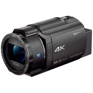 メモリースティック/SD対応 64GBメモリー内蔵 4Kビデオカメラ（ブラック）　FDR-AX45（B）