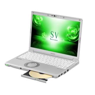 レッツノート SV 12.1型ノートPC［Office付き・Win10 Pro・Core i5・SSD 256GB・メモリ 8GB］2018年春モデル CF-SV7LDGQR シルバー