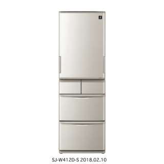 5ドア冷蔵庫 （412L）　SJ-W412D-S シルバー系