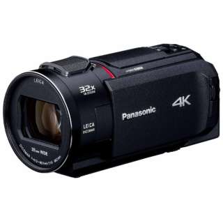 SD対応 64GBメモリー内蔵4Kビデオカメラ HC-WX1M ブラック