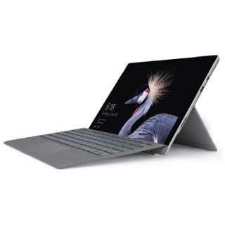 「Surface Pro（Core m3／128GB／4GB／ペン非同梱モデル）」　Windowsタブレット［Office付き・12.3型］＋タイプカバー KLG-00022 プラチナ