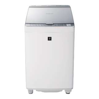 ES-PX8C-S 縦型洗濯乾燥機 シルバー [洗濯8.0kg /乾燥4.5kg /ヒーター乾燥 /上開き]