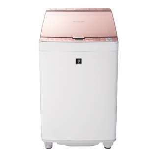 ES-PX8C-P 縦型洗濯乾燥機 ピンク [洗濯8.0kg /乾燥4.5kg /ヒーター乾燥 /上開き]