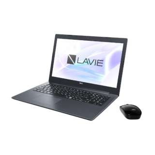 LAVIE Note Standard 15.6型ノートPC［Office付き・Win10 Home・Core i7・HDD 1TB・メモリ 4GB］ PC-NS600KAB カームブラック