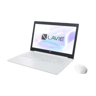 LAVIE Note Standard 15.6型ノートPC［Office付き・Win10 Home・Celeron・HDD 1TB・メモリ 4GB］ PC-NS150KAW カームホワイト