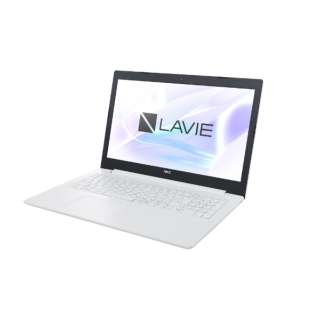LAVIE Note Standard 15.6^m[gPCmOfficetEWin10 HomeECeleronEHDD 500GBE 4GBn 2018N7f PC-NS100K2W J[zCg
