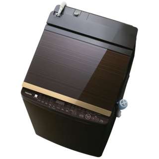 AW-10SV7(T) 縦型洗濯乾燥機 ZABOON（ザブーン） グレインブラウン [洗濯10.0kg /乾燥5.0kg /ヒーター乾燥 /上開き]