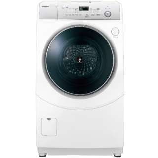 ES-H10C-WL ドラム式洗濯乾燥機 ホワイト系 [洗濯10.0kg /乾燥6.0kg /ヒーター乾燥(水冷・除湿タイプ) /左開き]