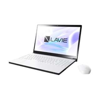 PC-NX850LAW ノートパソコン LAVIE Note NEXT プラチナホワイト [15.6型 /intel Core i7 /HDD：1TB /SSD：128GB /メモリ：8GB]