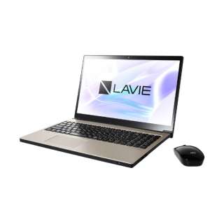 PC-NX850LAG ノートパソコン LAVIE Note NEXT クレストゴールド [15.6型 /intel Core i7 /HDD：1TB /SSD：128GB /メモリ：8GB]
