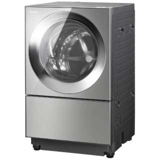 NA-VG2300L-X ドラム式洗濯乾燥機 Cuble（キューブル） プレミアムステンレス [洗濯10.0kg /乾燥5.0kg /ヒーター乾燥(排気タイプ) /左開き]