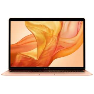 MacBook Air 13インチRetinaディスプレイ [2018年 /SSD 128GB /メモリ 8GB /1.6GHzデュアルコアIntel Core i5] ゴールド MREE2J/A