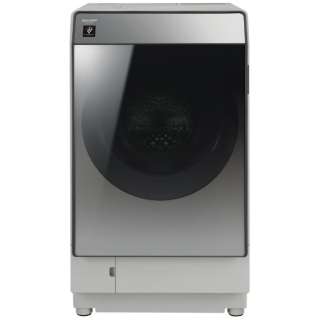 ES-W111-SL ドラム式洗濯乾燥機 シルバー系 [洗濯11.0kg /乾燥6.0kg /ヒートポンプ乾燥 /左開き]