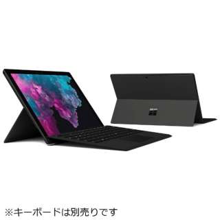 KJV-00028 Windowsタブレット Surface Pro 6（サーフェスプロ6） ブラック [12.3型 /intel Core i7 /SSD：512GB /メモリ：16GB /2019年1月モデル]