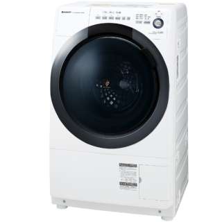 ES-S7D-WL ドラム式洗濯乾燥機 ホワイト系 [洗濯7.0kg /乾燥3.5kg /ヒーター乾燥 /左開き]