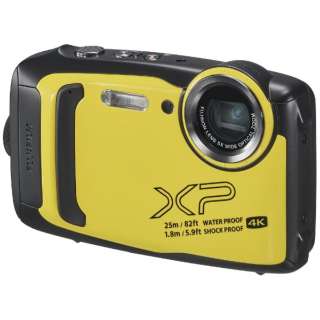 XP140 コンパクトデジタルカメラ FinePix（ファインピックス） イエロー [防水+防塵+耐衝撃]