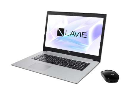 17.3型ノートPC LAVIE Note Standard（NS850/NAシリーズ）［Office付き・Win10 Home・intel Core i7・HDD 1TB・SSD 256GB・メモリ 8GB］2019年7月モデル PC-NS850NAS カームシルバー