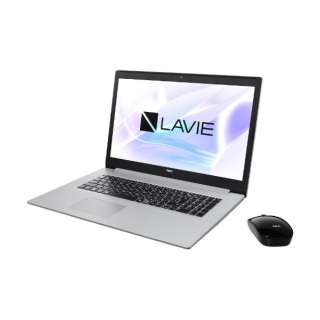 17.3型ノートPC LAVIE Note Standard（NS350/NAシリーズ）［Office付き・Win10 Home・intel Core i3・HDD 1TB・Optane 16GB・メモリ 4GB］2019年7月モデル PC-NS350NAS カームシルバー