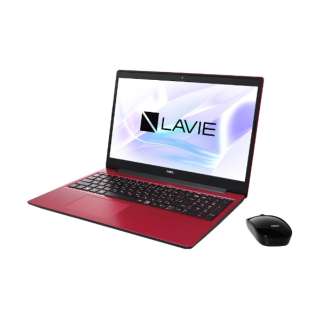 15.6型ノートPC LAVIE Note Standard（NS700/NAシリーズ） [Office付き・Win10 Home・intel Core i7・HDD 1TB・Optane 16GB・メモリ 8GB] 2019年7月モデル PC-NS700NAR カームレッド
