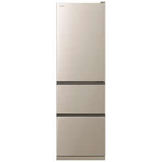 3ドア冷蔵庫 「Vシリーズ」（315L）　R-V32KV-N シャンパン