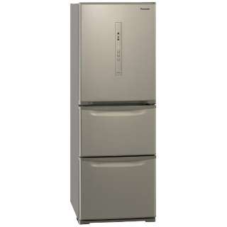 3ドア冷蔵庫 「Cタイプ」（335L）[右開きタイプ] 　NR-C341C-N シルキーゴールド