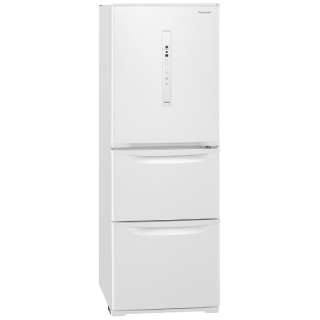 3ドア冷蔵庫 「Cタイプ」（335L）[右開きタイプ] 　NR-C341C-W ピュアホワイト
