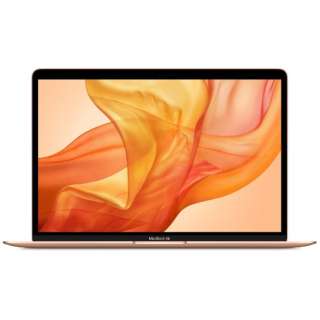 MacBook Air 13インチ Retinaディスプレイ［2020年 /SSD 512GB /メモリ 8GB /1.1GHzクアッドコア /Intel Core i5］ゴールド MVH52J/A