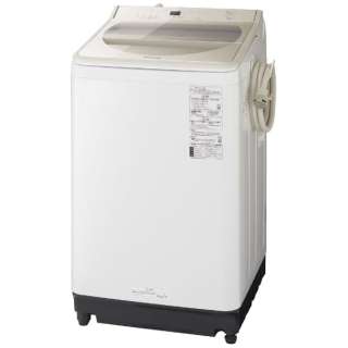 全自動洗濯機 [洗濯10.0kg /乾燥機能無 /上開き] NA-FA100H8-N シャンパン
