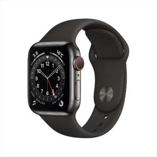 Apple Watch Series 6iGPS + Cellularfj- 40mmOt@CgXeXX`[P[XƃubNX|[coh - M[ M06X3J/A