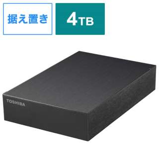 OtHDD 4TBmUSB3.2(Gen1)/USB3.1/3.0pn TOSHIBA Canvio Desktop(erEp\RΉ) HD-TDAV[Y HD-TDA4U3-B ubN [u^]
