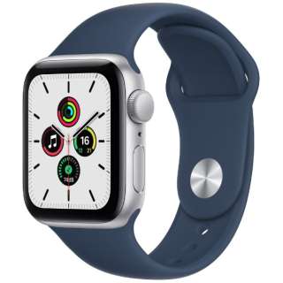 Apple Watch SEiGPSfj40mmVo[A~jEP[XƃArXu[X|[coh MKNY3J/A yC[d-USB-CP[u /2021N9fz