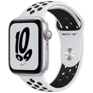 Apple Watch Nike SEiGPS+Cellularfj44mmVo[A~jEP[XƃsAv`i/ubNNikeX|[coh MKT63J/A yC[d-USB-CP[u /2021N9fz
