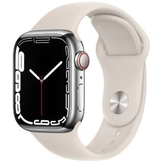 Apple Watch Series 7iGPS+Cellularfj- 41mmVo[XeXX`[P[XƃX^[CgX|[coh - M[ MKHW3J/A