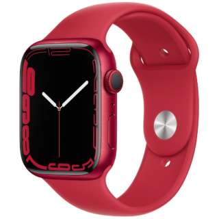 Apple Watch Series 7iGPS+Cellularfj- 45mmiPRODUCTjREDA~jEP[XƁiPRODUCTjREDX|[coh - M[ MKJU3J/A
