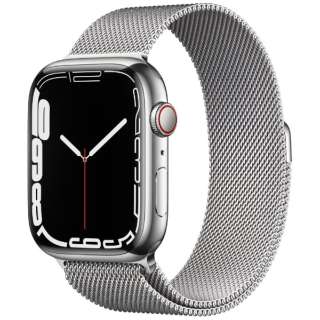 Apple Watch Series 7iGPS+Cellularfj- 45mmVo[XeXX`[P[XƃVo[~l[[[v MKJW3J/A